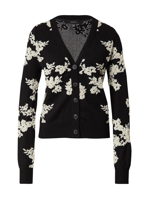 VERO MODA Cardigan 'VMNANCY'  sort / hvid