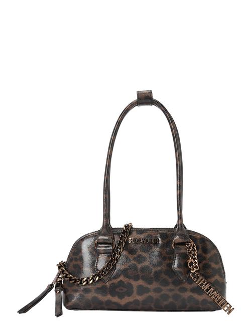 STEVE MADDEN Skuldertaske 'Bcurt-C'  brun / guld / sort