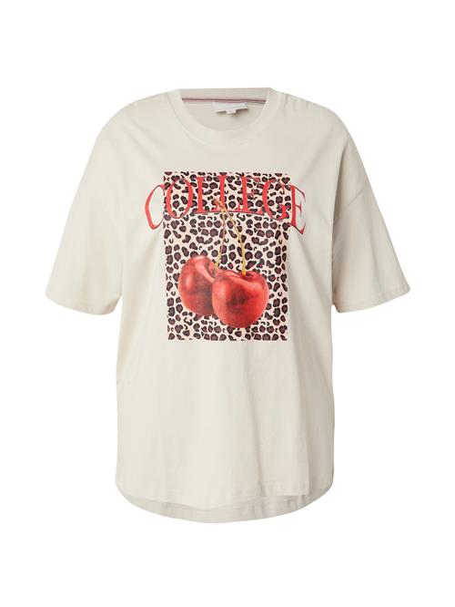 ONLY Carmakoma Shirts 'CARKOURTNEY'  brun / stone / rød / sort