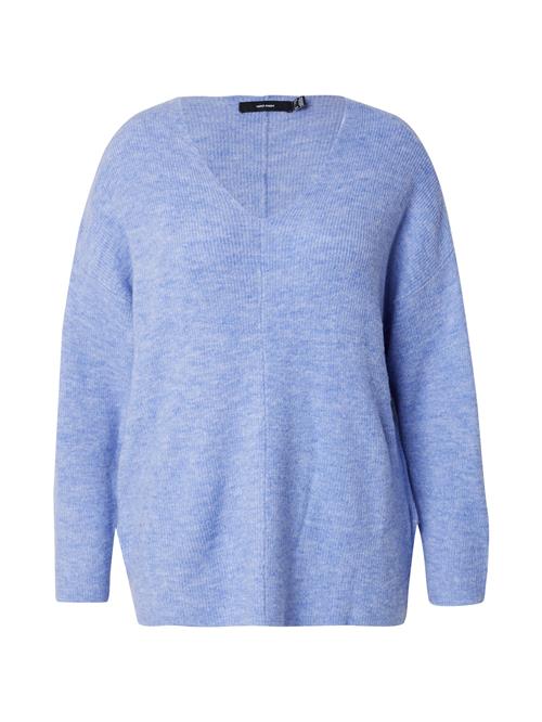 Vero Moda Curve Pullover 'VMCLEFILE'  violetblå