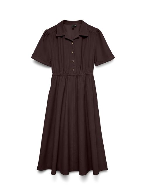 VERO MODA Kjole  mørkebrun