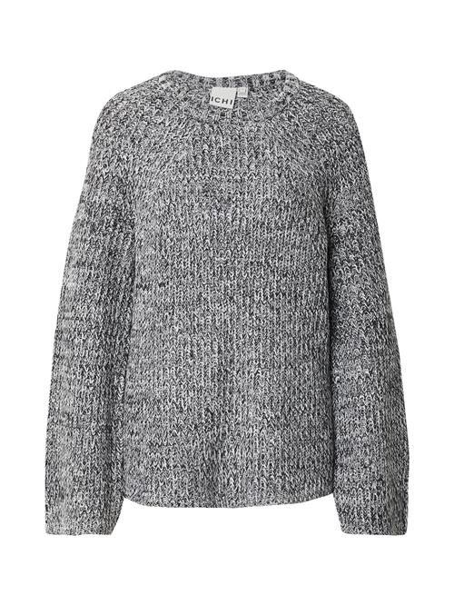 ICHI Pullover 'IHDAFODIL'  sort / hvid