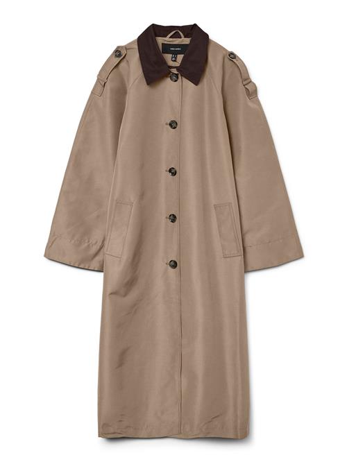 VERO MODA Overgangsfrakke  brun