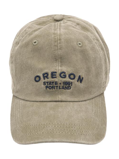 Pull&Bear Hætte  beige / marin