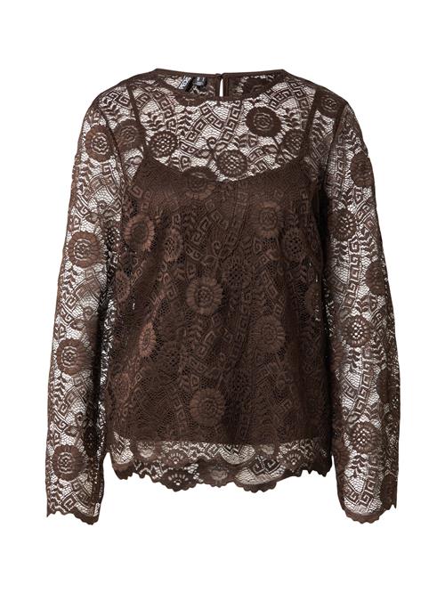 PIECES Shirts 'PCOLLINE'  mørkebrun