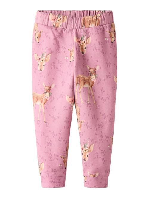 NAME IT Bukser  gul / lys pink