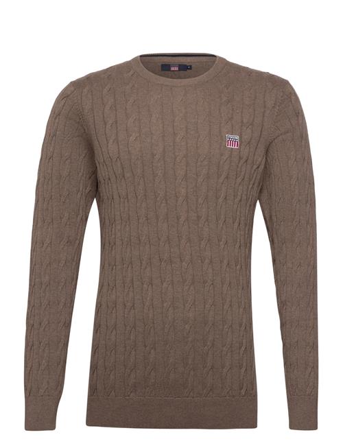 Grant Reg Cw Cot Vin M Knit VINSON Brown