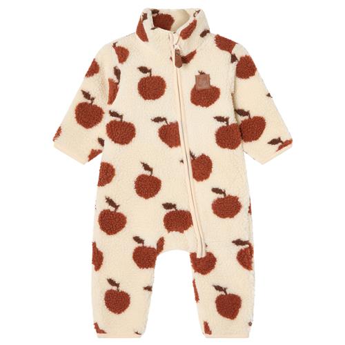 Kuling Austin Pile Fleece-overtræksdragt Apples  68 cm  Hvid  68 cm  Unisex