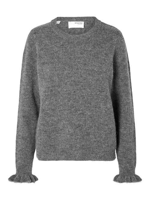SELECTED Pullover 'SLFLULU'  grå-meleret