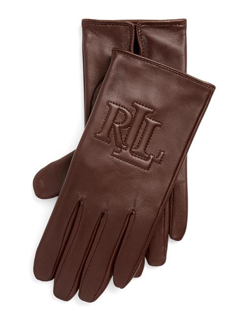 Lauren Ralph Lauren Fingerhandsker  brun