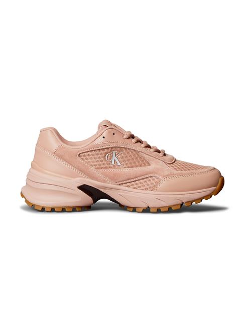 Calvin Klein Jeans Sneaker low 'HIKE RUNNER'  pastelrød / sølv