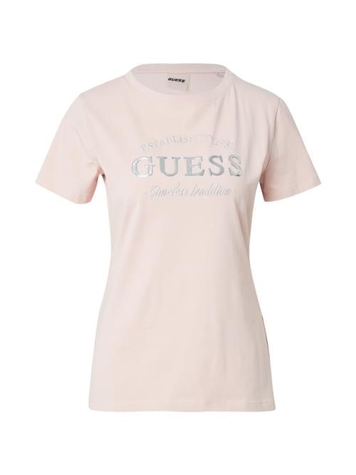 GUESS Funktionsbluse 'NINA'  lyserød / sølv