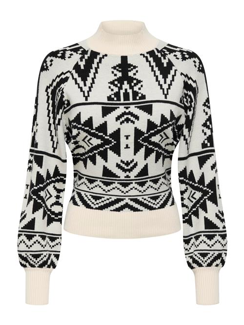 ONLY Pullover 'ONLFRIDA'  creme / sort