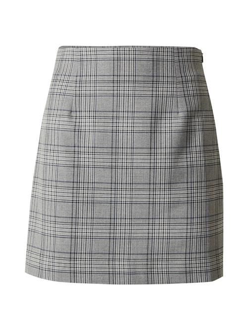 EDITED Nederdel 'Josie Skirt'  grå / blandingsfarvet / sort