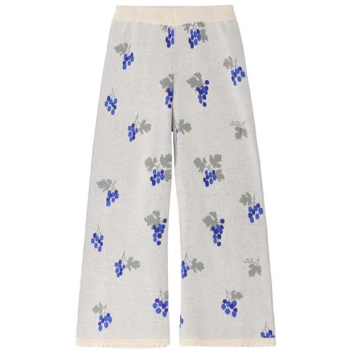 garbo&friends Strikkede Bukser Grapes Ecru 110/116 cm  Hvid  110/116 cm  Unisex