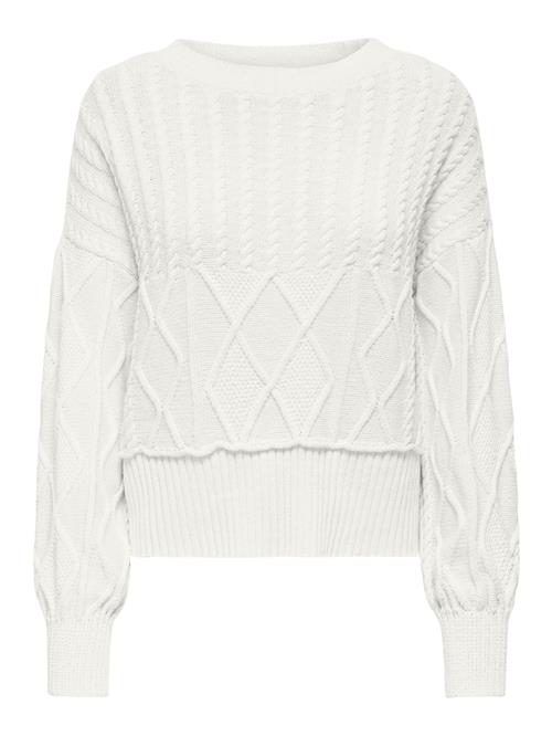 ONLY Pullover 'ONLKaya'  hvid