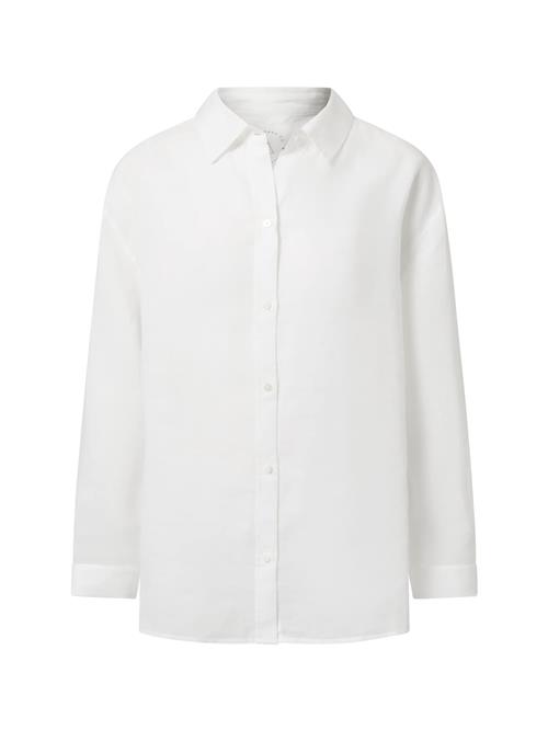 CASH-MERE.CH Bluse  hvid