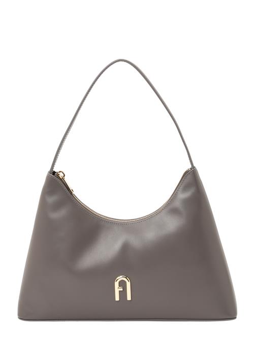 FURLA Skuldertaske 'Diamante'  mudderfarvet