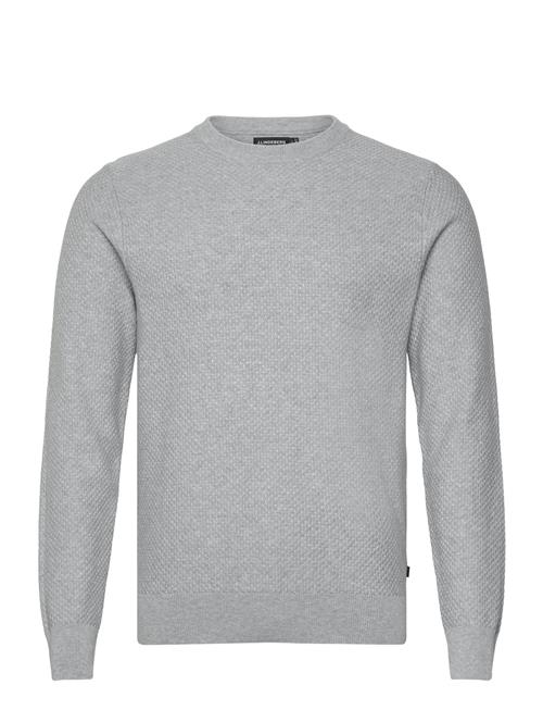 M Cotton Structure Sweater J. Lindeberg Grey