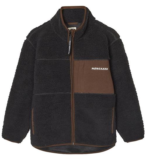Mads Nørgaard Fleecejakke - Teddy - Jet Black