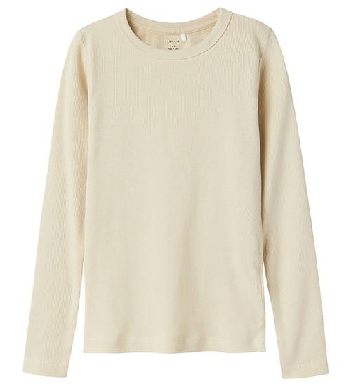 Name It Bluse - Noos - Rib - NkfNakal - Summer Sand