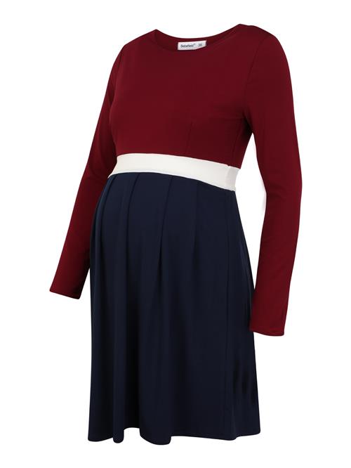 Se Bebefield Kjole 'Greta'  navy / burgunder / hvid ved About You