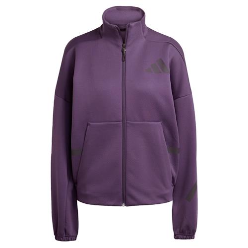 ADIDAS SPORTSWEAR Træningsjakke 'Z.N.E.'  mørkelilla / sort