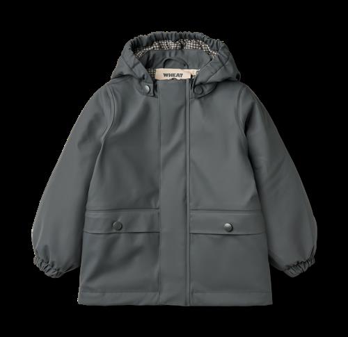 Wheat Aju Termo-regnfrakke Greyblue  Greyblue 104 cm Thermo, Rain Grå  104 cm  mand