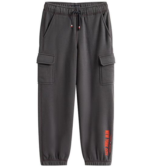 Tommy Hilfiger Sweatpants - Cargo - Washed Black