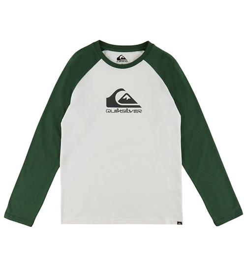 Quiksilver Bluse - EV Omni Logo Raglan - Snow White