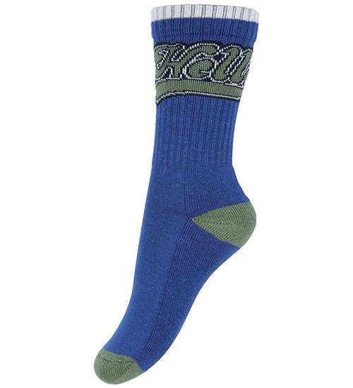 MP Strømper - Rib - Orla - True Blue
