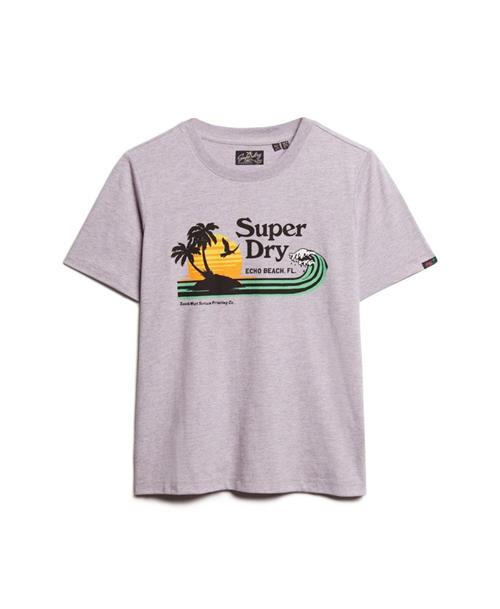 Superdry Shirts  grøn / lilla / orange / sort