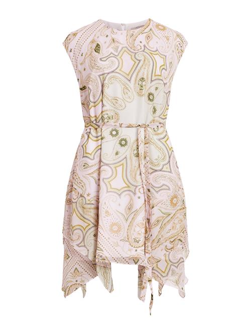AllSaints Kjole 'AUDRINA AVALON'  lysebeige / lysebrun / sennep / pastelgrøn