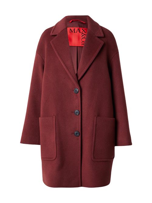 MAX&Co. Overgangsfrakke 'TAROCCO'  bordeaux