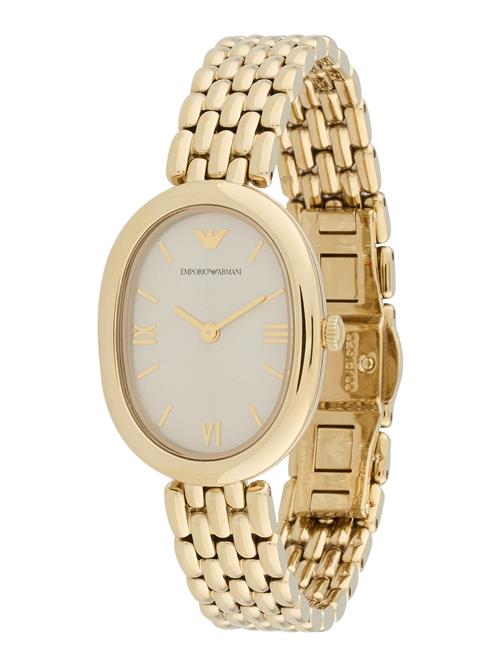 Emporio Armani Analogt ur  lysebeige / guld