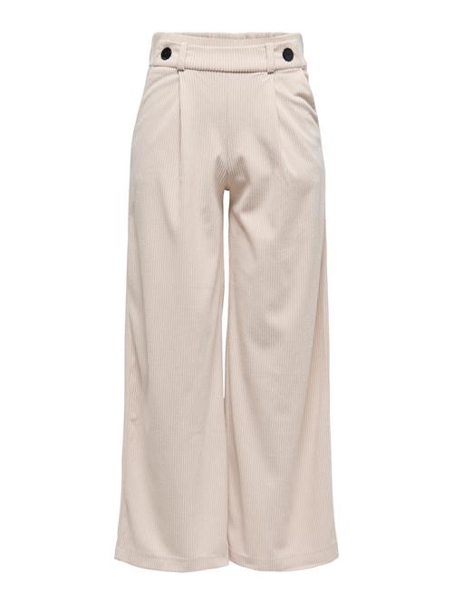 Se JDY Bukser med lægfolder 'JDYGeggo'  beige ved About You