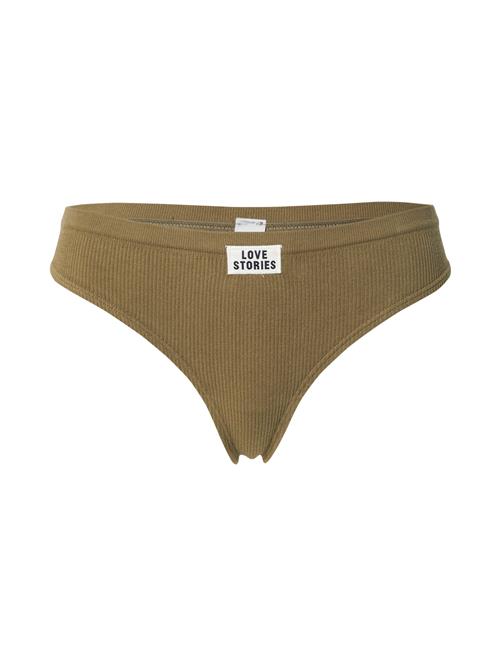 LOVE Stories String 'Lima'  oliven / sort / hvid