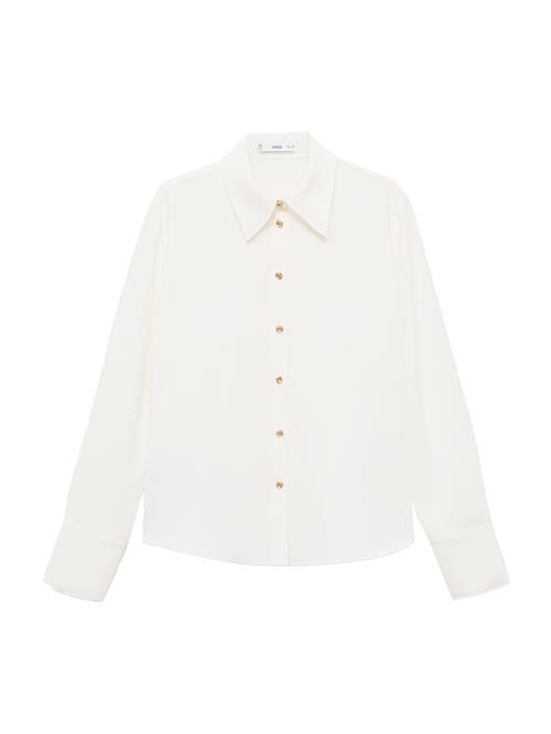 MANGO Bluse 'FLARE'  offwhite
