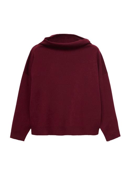 MANGO Pullover  mørkerød