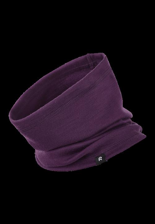 Reima Aarni Tube-tørklæde I Merinould Lilla Deep Purple  Deep Purple-52-58 cm Wool Lilla  52-58 cm  kvinde