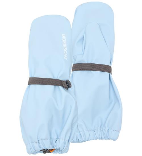 Didriksons Luffer m. Fleece - PU - Pileglove - Light Sea Blue