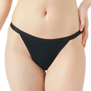 adidas Trusser 3P Sport Active Essentials Cotton Tanga Sort bomuld Small Dame