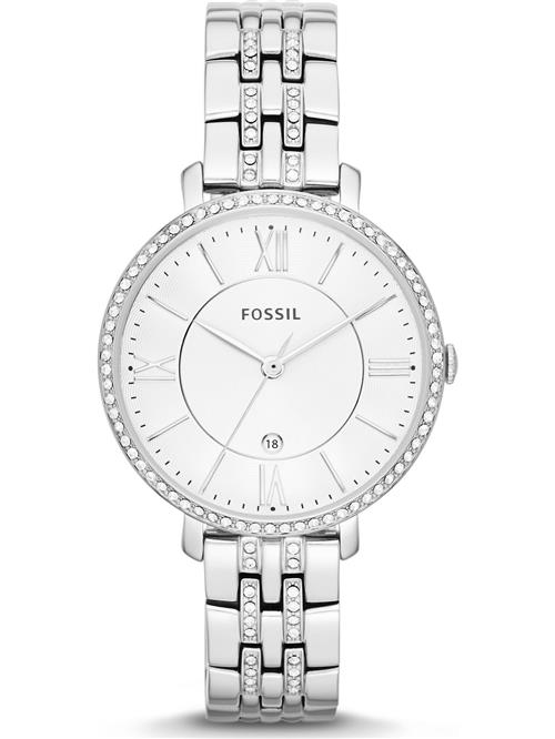 FOSSIL Analogt ur  sølv
