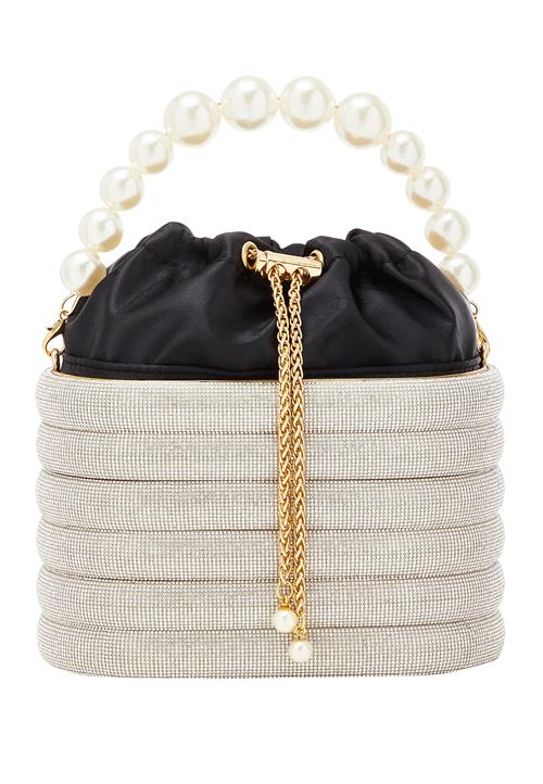 FELIPA Posetaske  guld / sort / sølv / offwhite