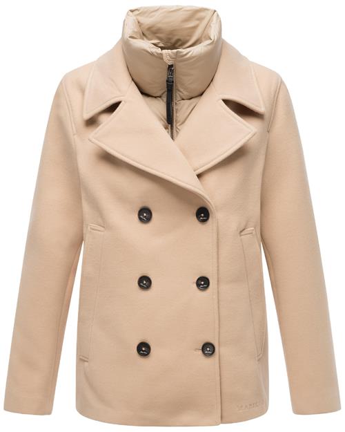 MARIKOO Overgangsfrakke  beige