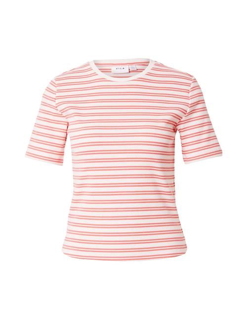 VILA Shirts 'VISola'  cranberry / naturhvid