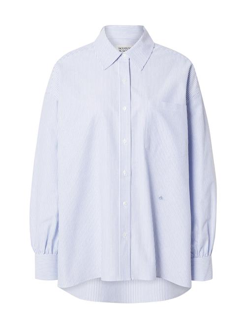 SCOTCH & SODA Bluse  lyseblå / hvid