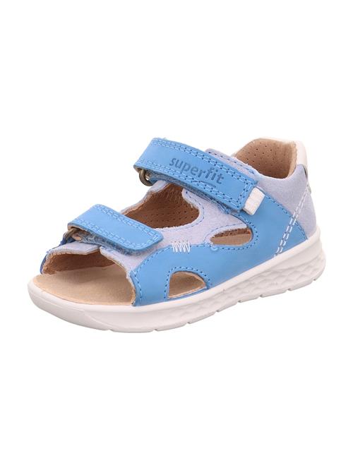 SUPERFIT Sandaler 'LAGOON'  azur / pastellilla / hvid