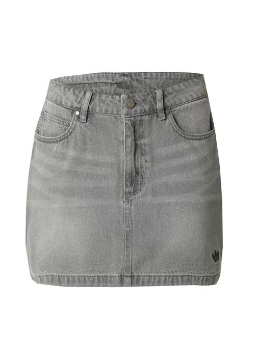 ADIDAS ORIGINALS Nederdel 'Adicolor'  grey denim / sort
