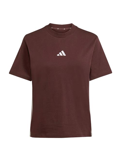 Se ADIDAS SPORTSWEAR Funktionsbluse  brun / hvid ved About You